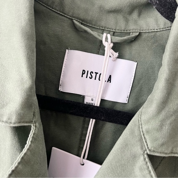 NEW Woman’s Pistola Parker Romper Olive Green Size Small - Picture 3 of 5